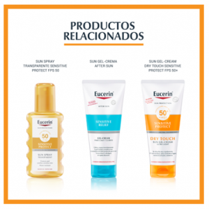 Eucerin productos dermocosméticos que cuidan la piel Sun Face Oil Control FPS 50+ con color tono medio