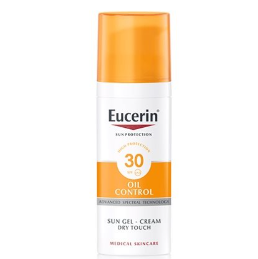 Eucerin productos dermocosméticos que cuidan la piel Eucerin Sun Gel-Crema Oil Control Dry Touch FPS 30