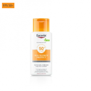 Eucerin productos dermocosméticos que cuidan la piel Sun Body Allergy Protect Gel-Crema FPS 50+