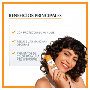 Eucerin productos dermocosméticos que cuidan la piel Eucerin Sun Pigment Control FPS 50+ con color tono medio