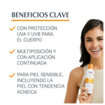 Eucerin productos dermocosméticos que cuidan la piel Sun Body Oil Control Aerosol Spray FPS 50