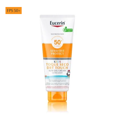 Eucerin productos dermocosméticos que cuidan la piel Kids Sun Lotion Sensitive Protect FPS 50+