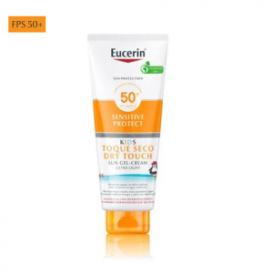 Eucerin productos dermocosméticos que cuidan la piel Kids Sun Lotion Sensitive Protect FPS 50+
