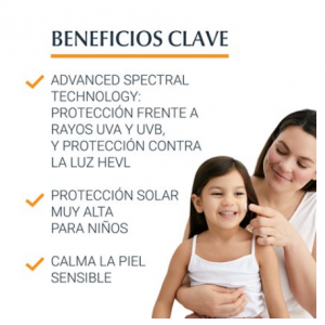 Eucerin productos dermocosméticos que cuidan la piel Sun Kids Sensitive Protect Spray FPS 50+