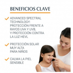 Eucerin productos dermocosméticos que cuidan la piel Sun Kids Sensitive Protect Trigger Spray FPS 50+