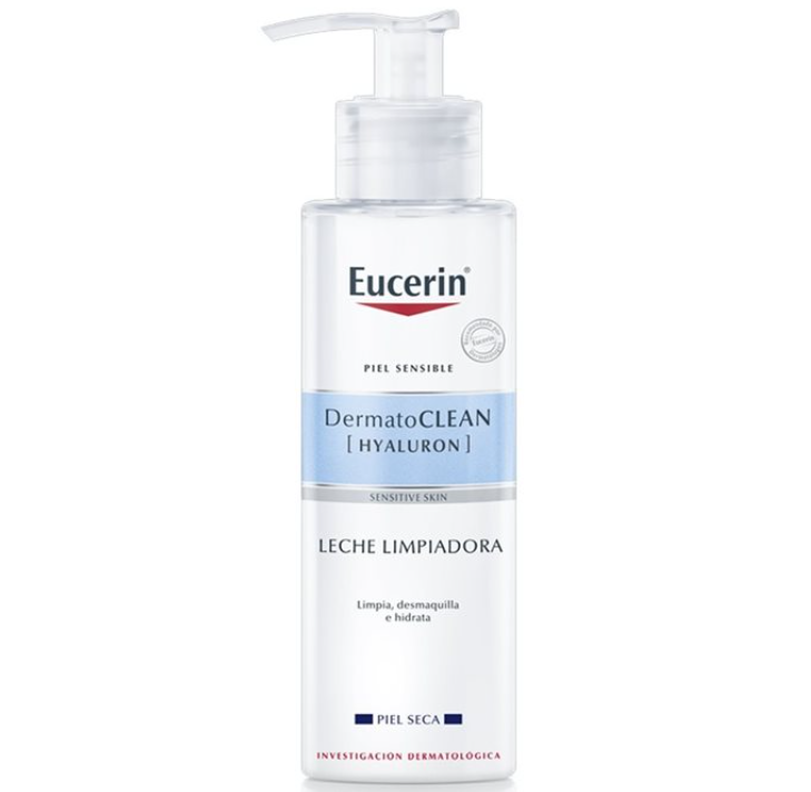 Eucerin productos dermocosméticos que cuidan la piel DermatoCLEAN [HYALURON] Emulsión Limpiadora