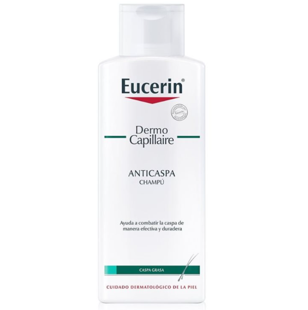 Eucerin productos dermocosméticos que cuidan la piel DermoCapillaire CHAMPÚ ANTICASPA