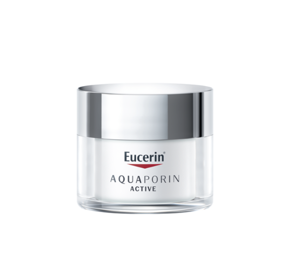 Eucerin productos dermocosméticos que cuidan la piel AQUAporin ACTIVE para piel normal o mixta