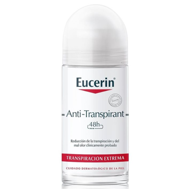 Eucerin productos dermocosméticos que cuidan la piel Antitranspirante Roll-on 48h