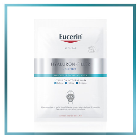 Eucerin productos dermocosméticos que cuidan la piel Hyaluron-Filler Mascarilla Facial Intensiva