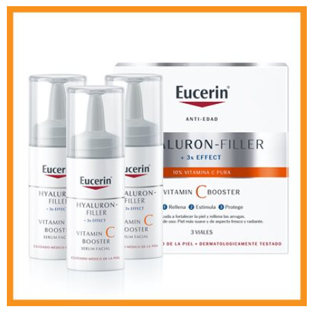 Eucerin productos dermocosméticos que cuidan la piel Hyaluron-Filler Vitamin C Booster