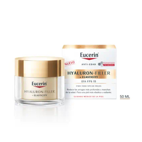 Eucerin productos dermocosméticos que cuidan la piel Hyaluron-Filler + Elasticity Crema de Día FPS 15