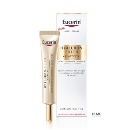 Eucerin productos dermocosméticos que cuidan la piel Eucerin Hyaluron-Filler + Elasticity Contorno de Ojos FPS 20