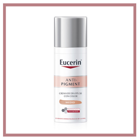 Eucerin productos dermocosméticos que cuidan la piel Anti-Pigment Día FPS 30 tono medio