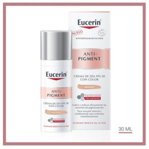 Eucerin productos dermocosméticos que cuidan la piel Anti-Pigment Día FPS 30 tono medio