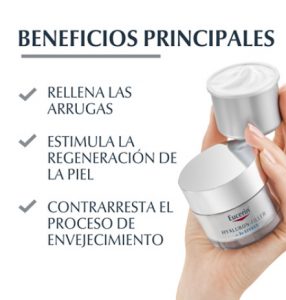Eucerin productos dermocosméticos que cuidan la piel Eucerin Hyaluron-Filler Triple Efecto x3 Día FPS 15 para piel seca, repuesto