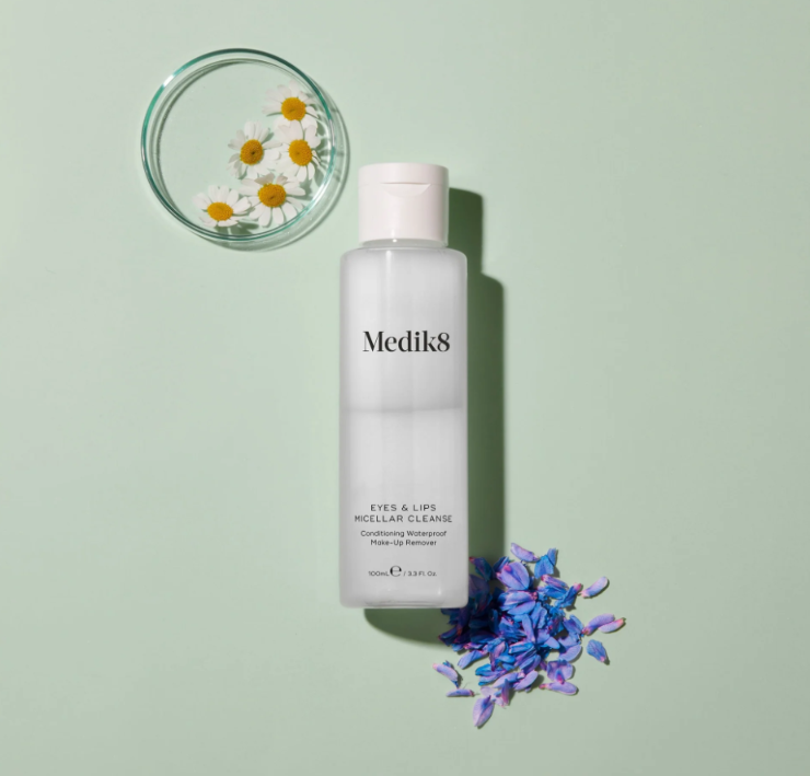 Medik8 Piel Bella de por Vida EYES & LIPS MICELLAR CLEANSE™ Desmaquillante Acondicionador a Prueba de Agua