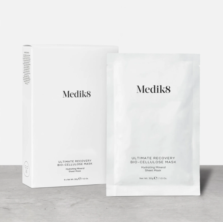 Medik8 Piel Bella de por Vida ULTIMATE RECOVERY™ BIO-CELLULOSE MASK Mascarilla Mineral Hidratante