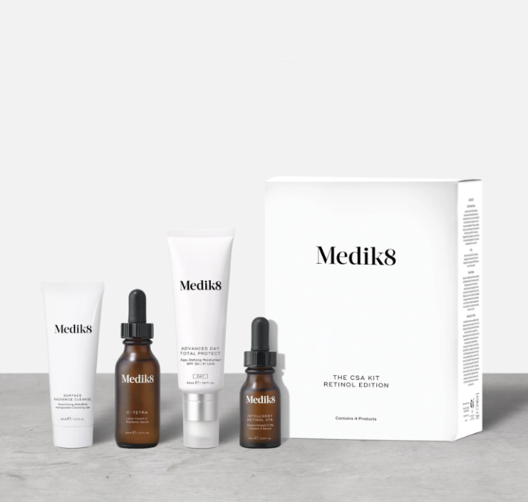Medik8 Piel Bella de por Vida THE CSA KIT RETINOL EDITION Diseñado para aquellos que buscan la forma clásica de vitamina A.