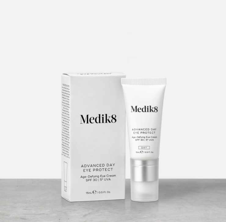 Medik8 Piel Bella de por Vida ADVANCED DAY EYE PROTECT™ Crema de ojos antienvejecimiento SPF 30 | 5* UVA