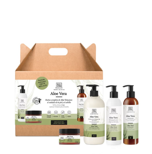 SOIVRE COSMETICS PACK ALOE VERA Aloe Vera Limpia, hidrata y suaviza.