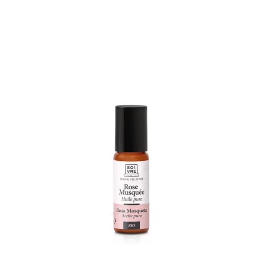 SOIVRE COSMETICS ACEITE PURO ROLL-ON 10ML Rosa Mosqueta Previene y atenúa la aparición de arrugas, cicatrices, manchas y estrías.