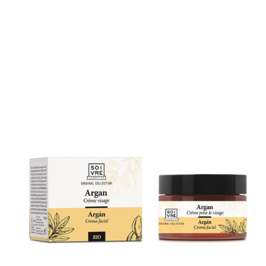 SOIVRE COSMETICS CREMA FACIAL 50ML Argán Hidrata, revitaliza y reafirma la piel
