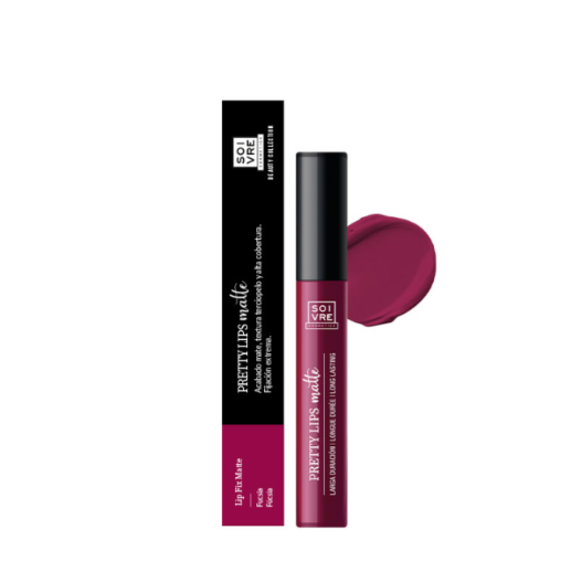 SOIVRE COSMETICS PRETTY LIPS MATTE FUCHSIA 5ML Lips Fijación extrema. Acabado terciopelo.