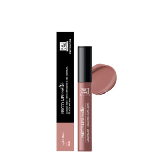 SOIVRE COSMETICS PRETTY LIPS MATTE NUDE 5ML Lips Fijación extrema. Acabado terciopelo.