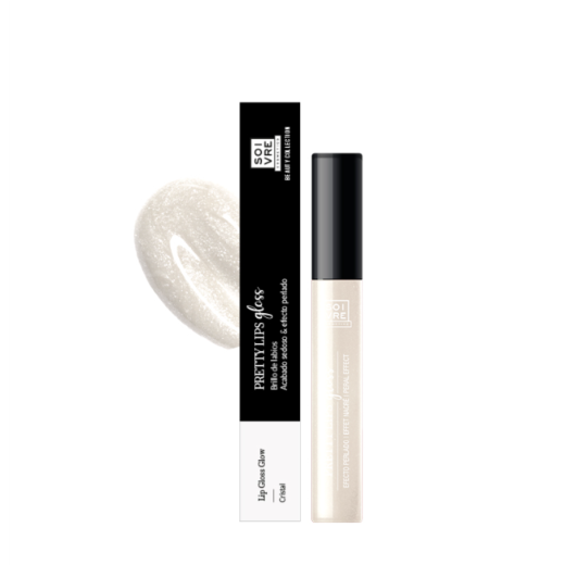 SOIVRE COSMETICS PRETTY LIPS GLOSS CRYSTAL 5ML Lips Color suave. Acabado perlado.