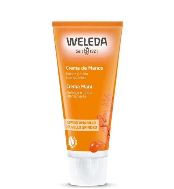 Weleda cosmética natural y bio Crema de Manos Hidratante de Espino Amarillo