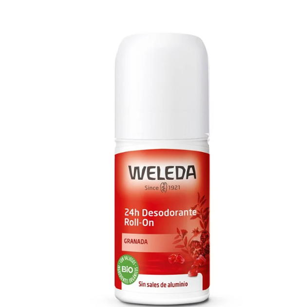 Weleda cosmética natural y bio Desodorante Roll-On 24h de Granada