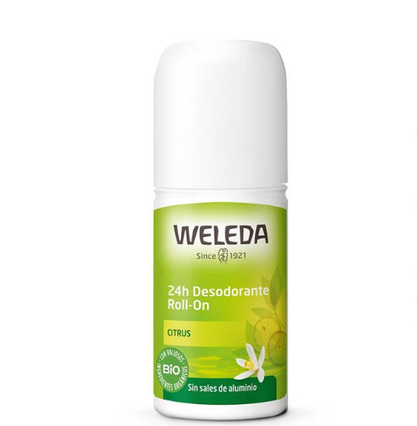Weleda cosmética natural y bio Desodorante Roll-On 24h de Citrus