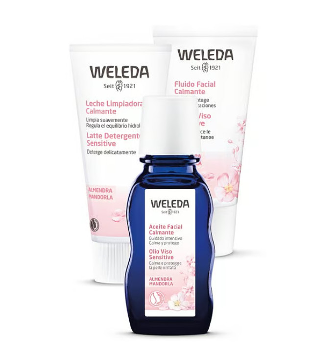 Weleda cosmética natural y bio Tratamiento Facial Calmante Piel Sensible/ Piel Mixta