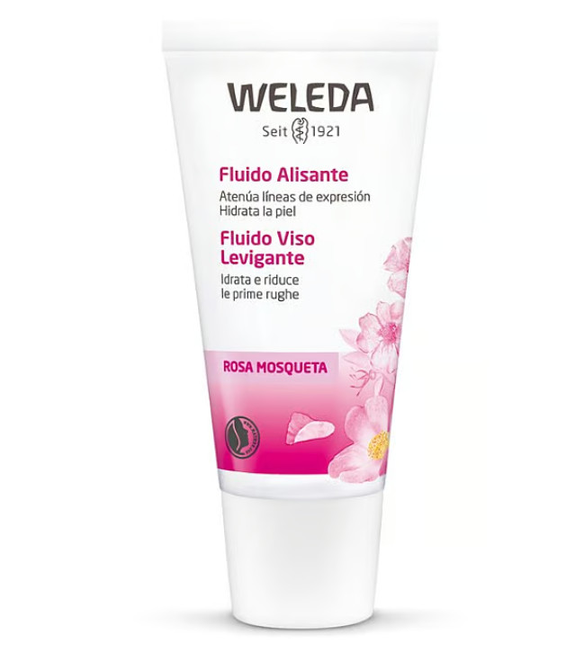 Weleda cosmética natural y bio Fluido Alisante de Rosa Mosqueta