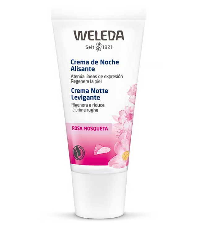 Weleda cosmética natural y bio Crema de Noche Alisante de Rosa Mosqueta