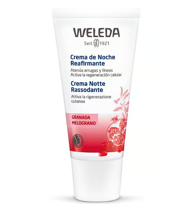 Weleda cosmética natural y bio Crema de Noche Reafirmante de Granada