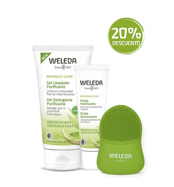Weleda cosmética natural y bio Rutina Piel Grasa - Naturally Clear