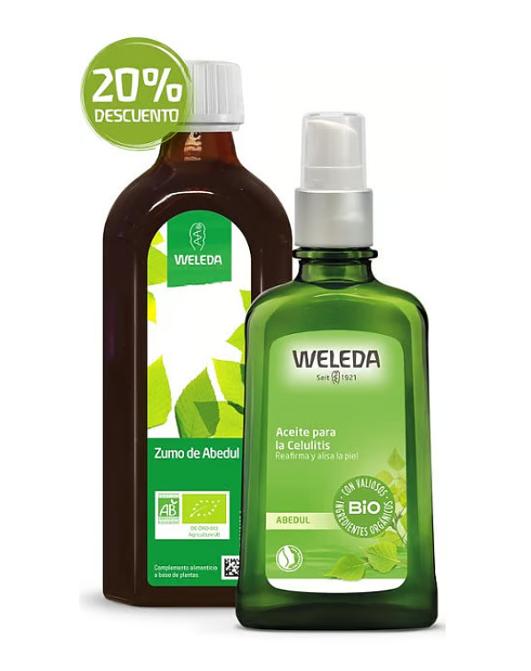 Weleda cosmética natural y bio Pack detox abedul