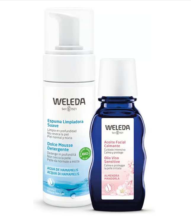 Weleda cosmética natural y bio Pack Doble Limpieza Facial
