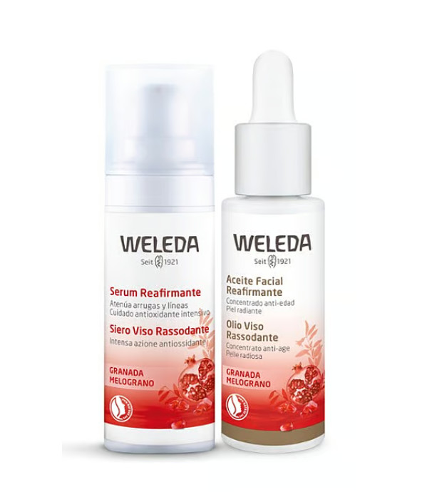 Weleda cosmética natural y bio Tratamiento Reafirmante y Antioxidante Sérum y Aceite Facial
