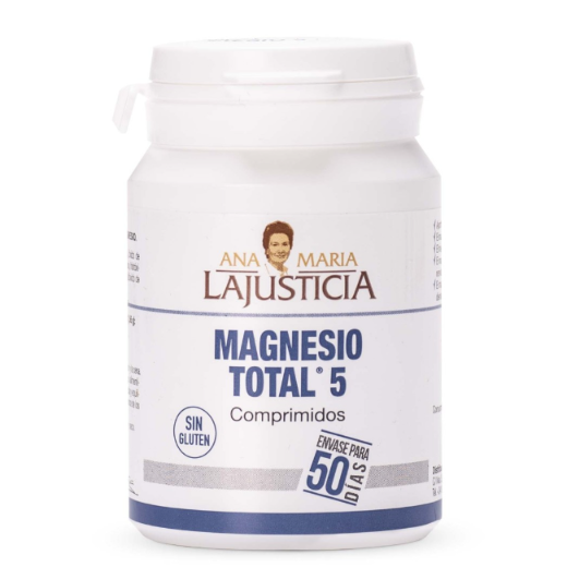 Ana María Lajusticia nutrientes, cuidado y conservación de la salud MAGNESIO TOTAL 5 (100 comp.)