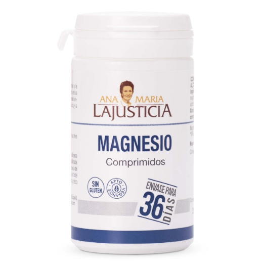 Ana María Lajusticia nutrientes, cuidado y conservación de la salud CLORURO DE MAGNESIO (147 comp.)