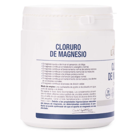 Ana María Lajusticia nutrientes, cuidado y conservación de la salud CLORURO DE MAGNESIO (400 gr) - Cristalizado