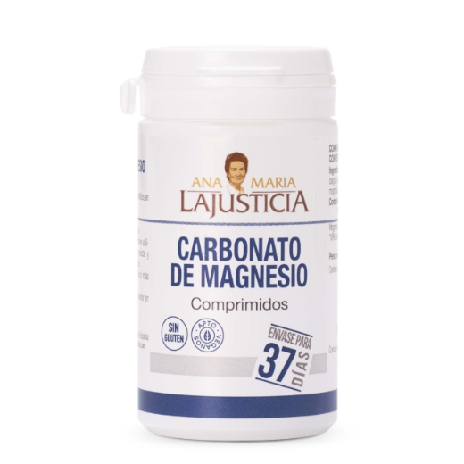 Ana María Lajusticia nutrientes, cuidado y conservación de la salud CARBONATO DE MAGNESIO (75 comp.)