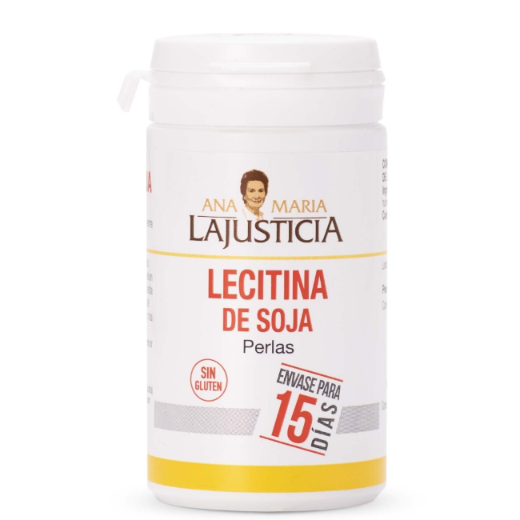 Ana María Lajusticia nutrientes, cuidado y conservación de la salud LECITINA DE SOJA (90 Perlas)