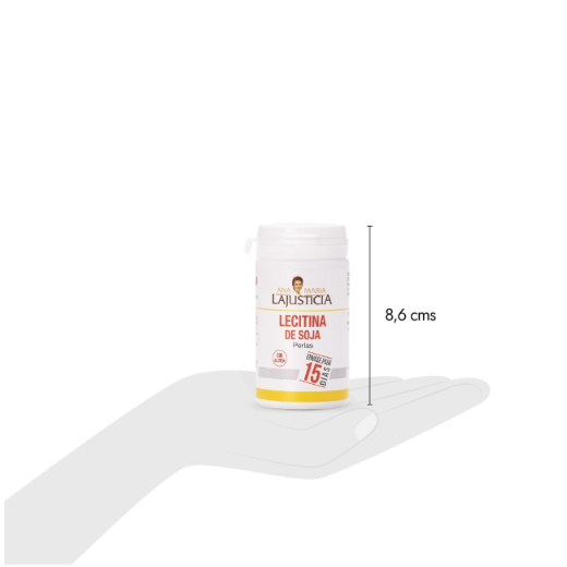 Ana María Lajusticia nutrientes, cuidado y conservación de la salud LECITINA DE SOJA (90 Perlas)
