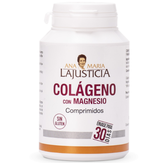 Ana María Lajusticia nutrientes, cuidado y conservación de la salud COLAGENO CON MAGNESIO (180 comp.)