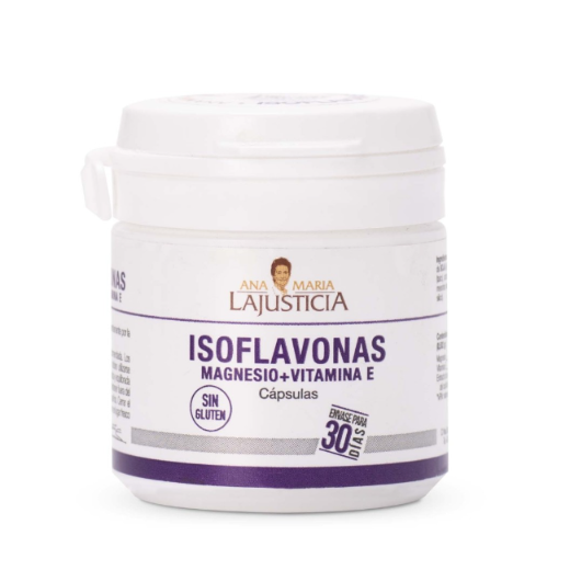 Ana María Lajusticia nutrientes, cuidado y conservación de la salud ISOFLAVONAS CON MAGNESIO + VIT.E (30 cap.)
