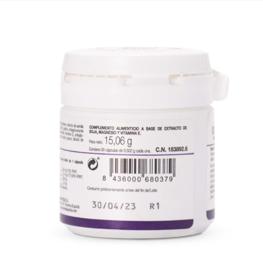 Ana María Lajusticia nutrientes, cuidado y conservación de la salud ISOFLAVONAS CON MAGNESIO + VIT.E (30 cap.)